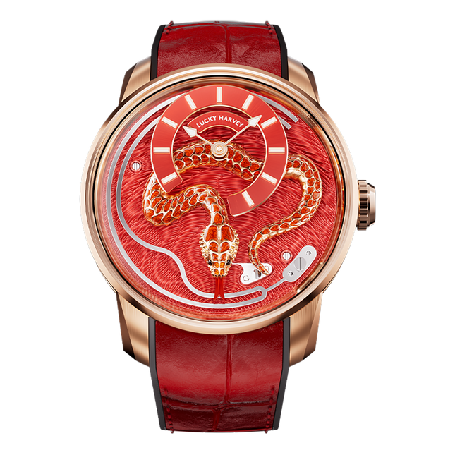 Lucky Harvey 2025 Snake Red