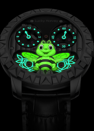 Lucky Harvey Bee Silver