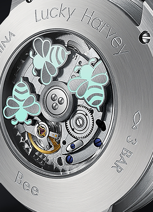 Lucky Harvey Bee Silver