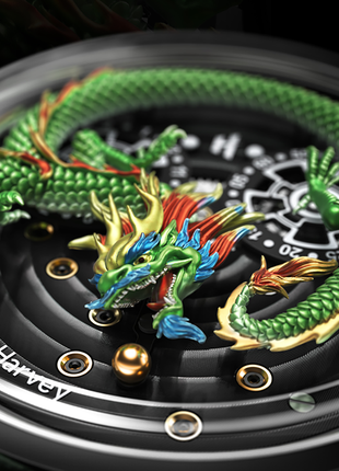 Lucky Harvey Dragon Green