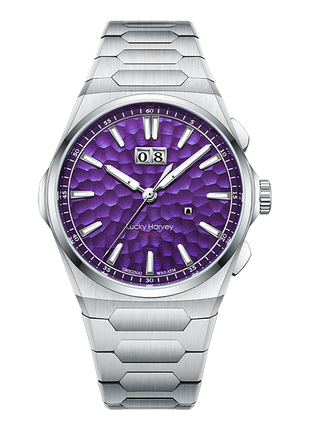 Lucky Harvey Sounds of Nature Hammered Dial Purple