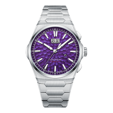 Lucky Harvey Sounds of Nature Hammered Dial Purple