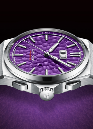 Lucky Harvey Sounds of Nature Hammered Dial Purple