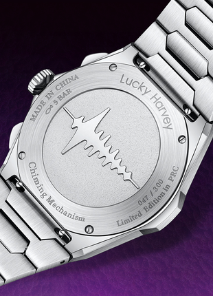 Lucky Harvey Sounds of Nature Hammered Dial Purple