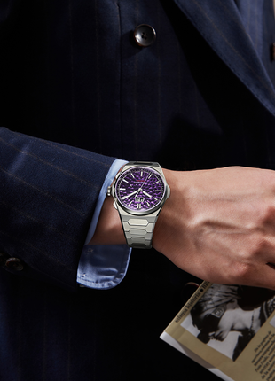 Lucky Harvey Sounds of Nature Hammered Dial Purple