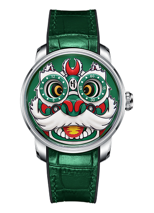 Lucky Harvey Lion Green