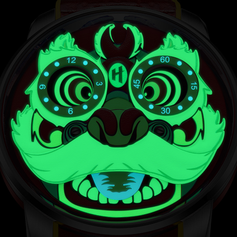 Lucky Harvey Lion Green