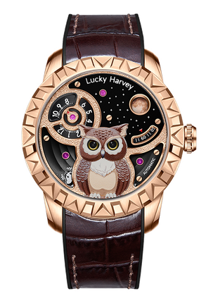 Lucky Harvey Owl Gold