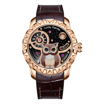 Lucky Harvey Owl Gold