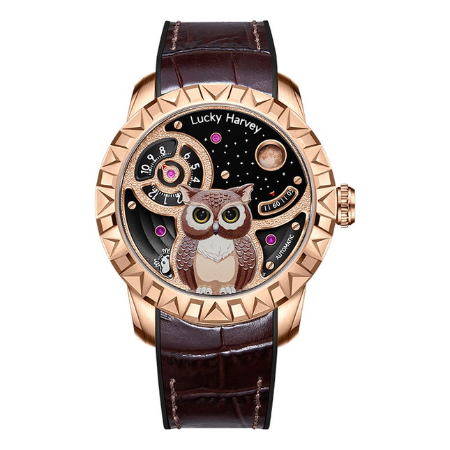 Lucky Harvey Owl Gold