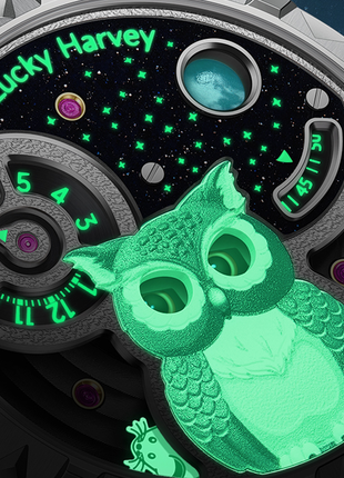 Lucky Harvey Owl Gold