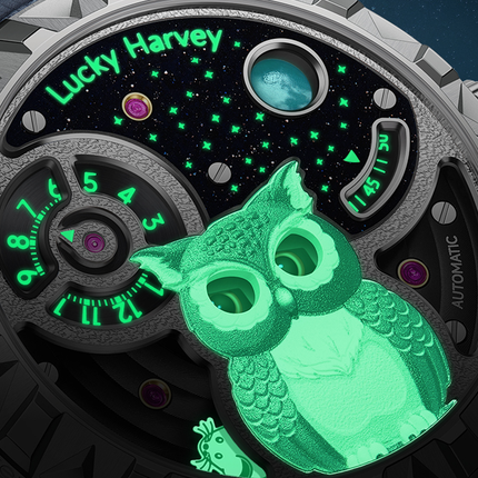 Lucky Harvey Owl Gold