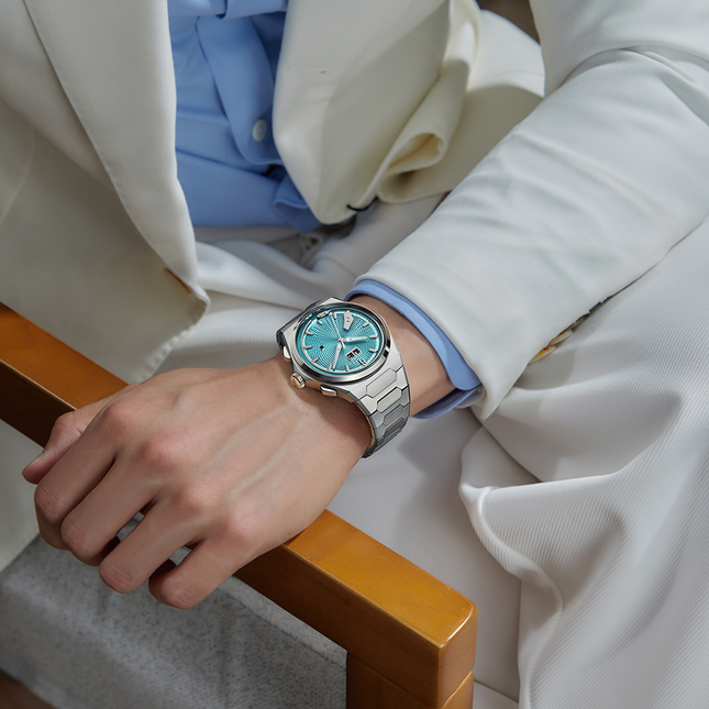 Lucky Harvey Sounds of Nature Titanium Light Blue