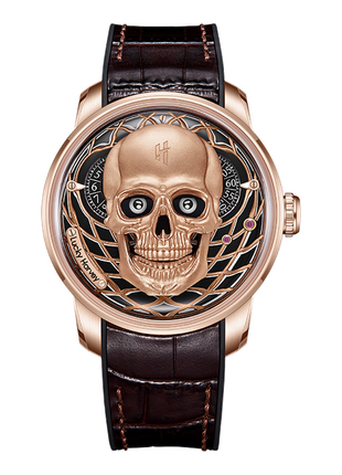 Lucky Harvey Skull Rose Gold