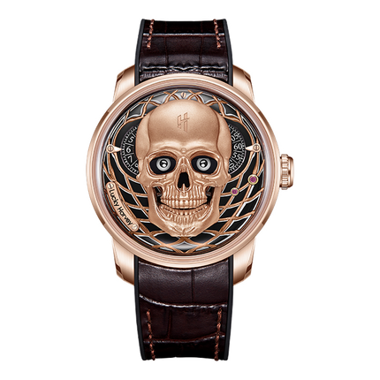 Lucky Harvey Skull Rose Gold