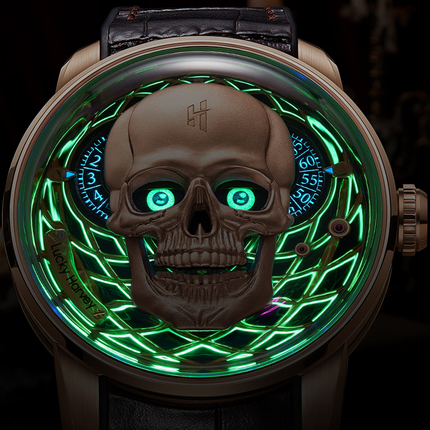 Lucky Harvey Skull Rose Gold