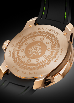 Lucky Harvey Player Poker Roulette RG