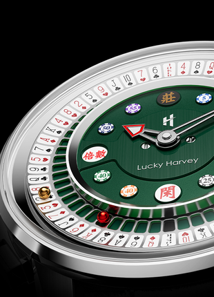 Lucky Harvey Player Poker Roulette SS