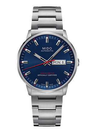 Mido Commander Chronometer Blue