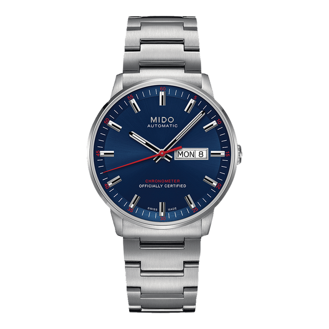 Mido Commander Chronometer Blue