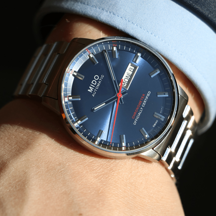 Mido Commander Chronometer Blue