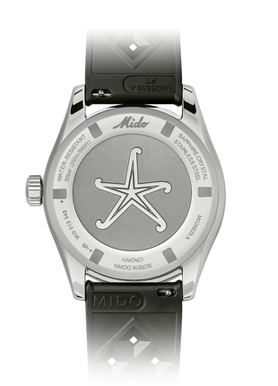 Mido Ocean Star Decompression Worldtimer Black