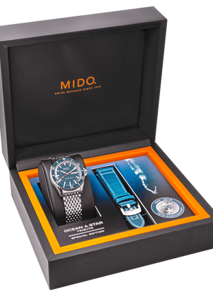 Mido Ocean Star Tribute Blue
