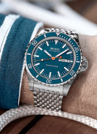 Mido Ocean Star Tribute Blue