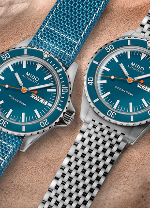 Mido Ocean Star Tribute Blue