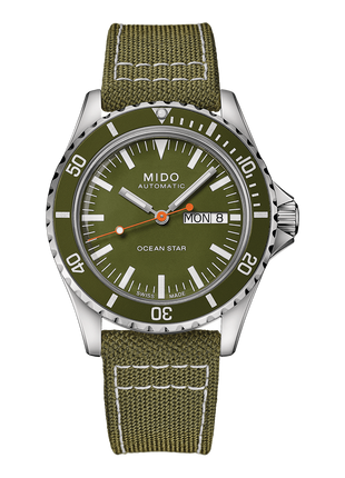 Mido Ocean Star Tribute Green