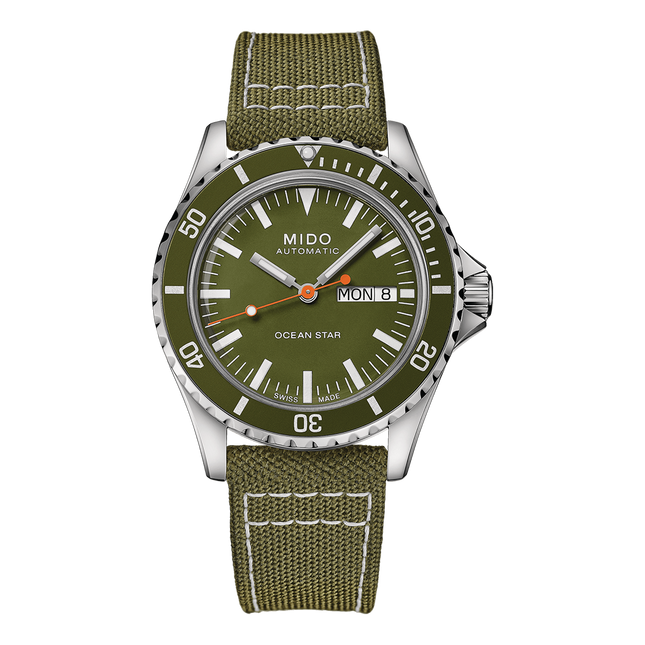 Mido Ocean Star Tribute Green