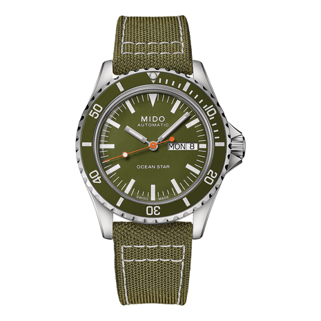 Mido Ocean Star Tribute Green