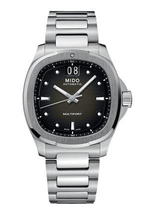 Mido Multifort TV Big Date Grey SS
