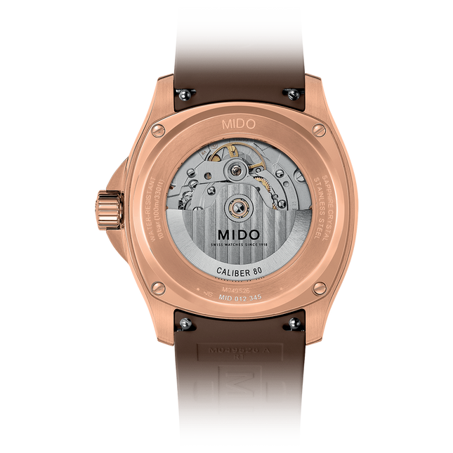 Mido Multifort TV Big Date Brown RG