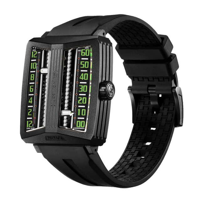 MECEXP MS1001 Green PVD Rubber