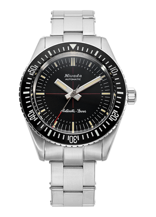 Nivada Grenchen Antarctic Diver No Date Oyster Bracelet