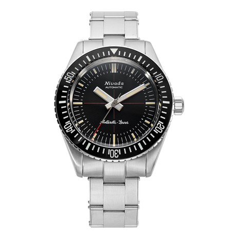 Nivada Grenchen Antarctic Diver No Date Oyster Bracelet