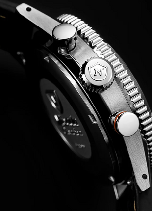 Nivada Grenchen Chronoking Mecaquartz Racing Green