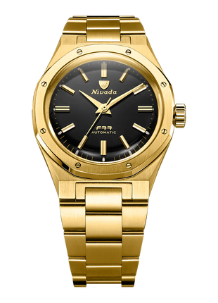 Nivada Grenchen F77 Mark II Gold
