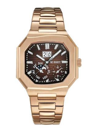NO IDENTITY Cuboid Rose Gold