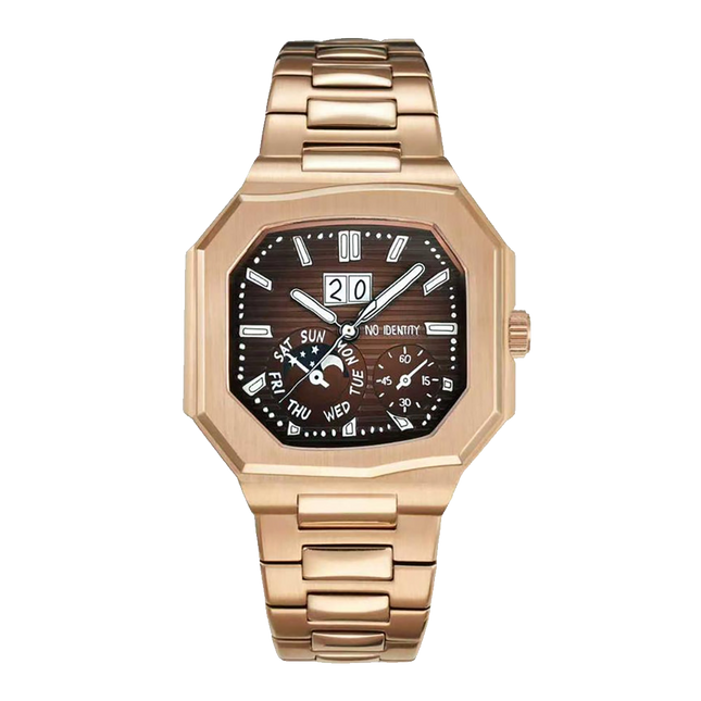 NO IDENTITY Cuboid Rose Gold