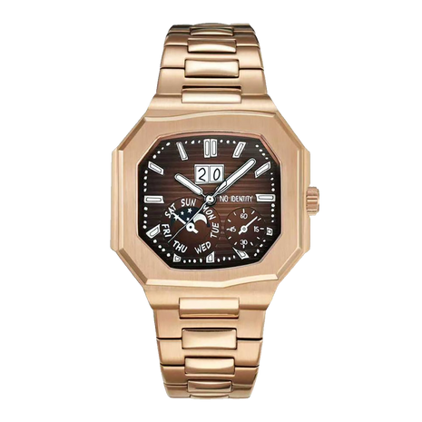 NO IDENTITY Cuboid Rose Gold