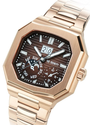 NO IDENTITY Cuboid Rose Gold