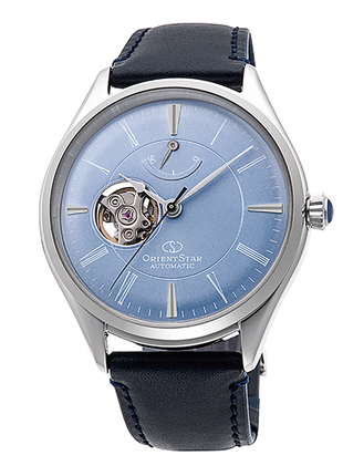 Orient Star Classic Semi-Skeleton Blue