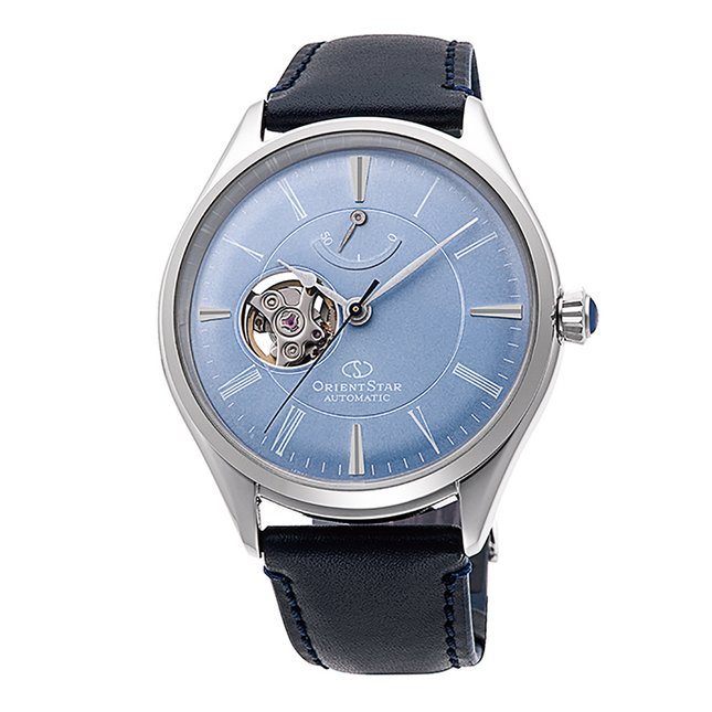 Orient Star Classic Semi-Skeleton Blue