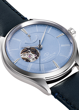 Orient Star Classic Semi-Skeleton Blue