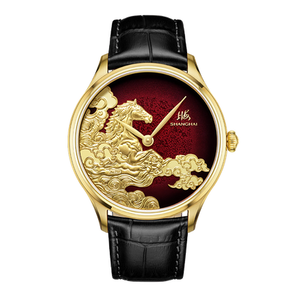 Shanghai Watches Auspicious Steeds Limited Edition Red