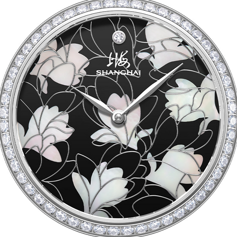 Shanghai Watches Magnolia Blossom Silver 36mm