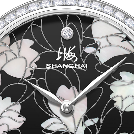 Shanghai Watches Magnolia Blossom Silver 36mm