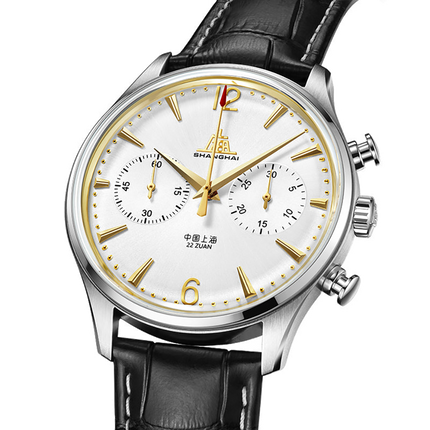 Shanghai Watches Pioneer Chronograph 39mm Gold Special Edition